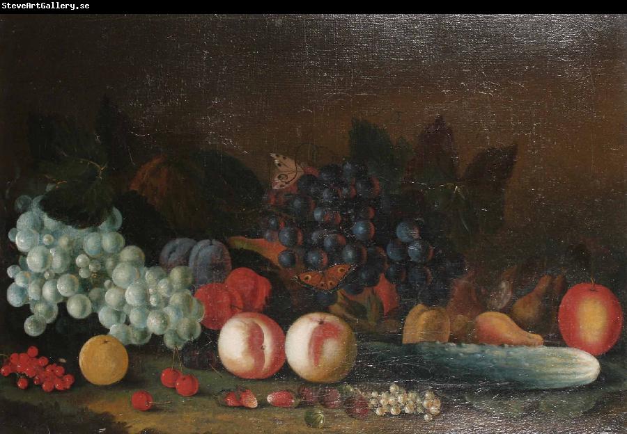 George Washington Lambert Still life of mixed fruit